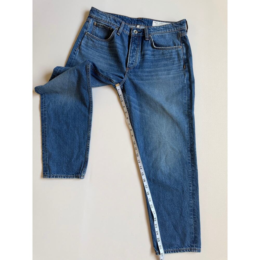 Rag & Bone Women's Clean Mick Rosa Mid-Rise Boyfriend Button Fly Jeans Size 29 - Picture 9 of 13